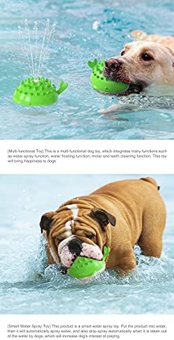 Jucărie spray DCH pentru câine, jucărie de mestecat în formă de crocodil plutind în apă, potrivită pentru câine mare și mediu